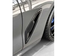 BMW 8 G14 G14 G15 G16 blizgus juodas sparno oro kanalo apdailos skydelis kairėje pusėje originalus 51138080613