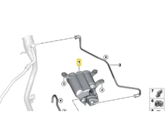 BMW Aktyvusios Medžio Anglies Filtras G20 G21 G30 Originalus 16137475674
