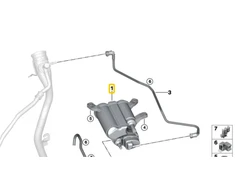 BMW Aktyvusios Medžio Anglies Filtras G20 G21 G30 Originalus 16137475674