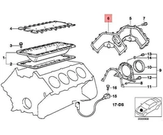 BMW Alpina X5 V8 E31 E32 E34 E38 E39 E52 E53 530i Tarpiklis 11141729836 Originalus