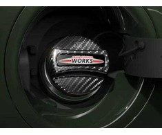 BMW Anglies kuro bako dangtelio dangtelis MINI JCW 16115A7AD86