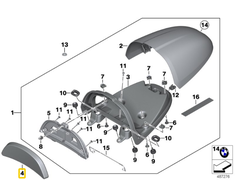 BMW APDALEI LAIKYMO SKYDELIO R9T 77348533901