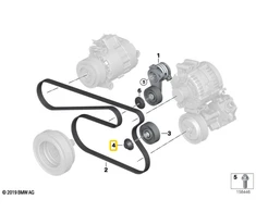 BMW Apdorojimo Kepurė 1 E81 E87 3 E90 E91 Originalus 11287535867
