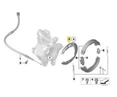 Bmw Atraminis Žiedas 5 F07 Gt 7 F01 F02 Originalus 34216775273