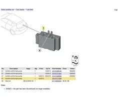 Bmw Benzininis Pumps Valdymo Blokas Originalus 16147276073