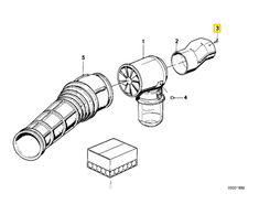 BMW Blindniet 1502-2002tii E21 E30 07129948747 Originalus
