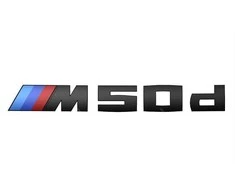 BMW G06 X6 Ženkliukų Užrašai Originalus 51142472841