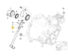 BMW Bushing - Sankabos atleidimo guolio svirtis Tinka: Mini Cooper 2002 2003 2004-200