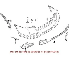 Bmw Dangtis Traukimo Akis Galinis Gruntinis G11 G12 Originalus 51128082247