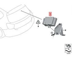 Bmw Degalu Siurblio Valdymo Blokas X1 X5 X6 Originalus 16147407504