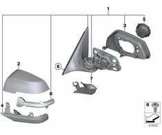 Bmw Dešinės Palaikymo Žiedo 51167308644 Originalus