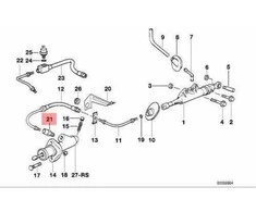 Bmw Drosselventil 3 E36 1994 2000 Originalus 21521161892