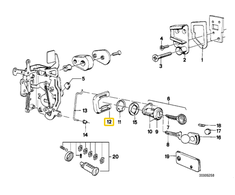 Bmw Durų Slenkstinės Klemas Originalus 51211838035