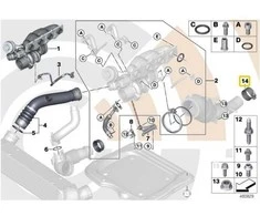BMW Duslintuvo Spaustukas 5 F07 F10 F11 2012 2017 Originalus 18308621875