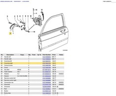 BMW E10 E12 E24 priekinės keleivio pusės plastikinis įdėklas 51211803752 originalus