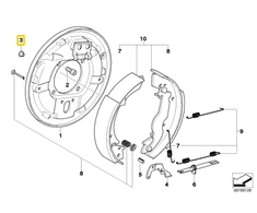 Bmw E30 E30 3 serijos jutiklis F Auc originalus 64115B3A890