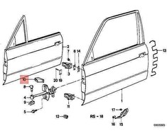 Bmw E30 Dichtung Originalus 51211911269