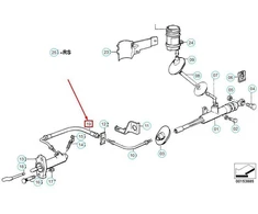 Bmw E30 Druckschlauch Kupplung 1985 1992 Originalus 21521156355