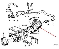 Bmw E30 E28 Faltenbalg Originalus 13711707785