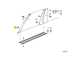 Bmw E30 E28 Originalus 51431873469