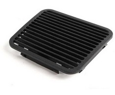 BMW E31 galinio lango lentynos grotelės juodos kairės pusės originalios 51468117215