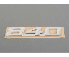 BMW E31 emblema, priklijuota gale Originali 51148152860