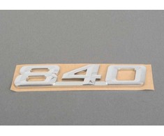 BMW E31 emblema, priklijuota gale Originali 51148152860