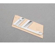 BMW E32 E38 emblema, priklijuota prie galinės dalies, originali 51148136273