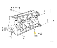 BMW E36 alyvos purškimo purkštukas Originalus 11421748199
