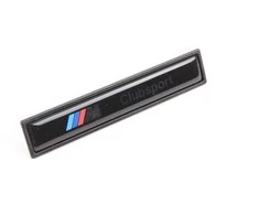 BMW E36 "Clubsport Trim" ženkliukas originalus 51132495560