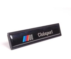 BMW E36 "Clubsport Trim" ženkliukas originalus 51132495560