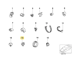 Bmw E36 E39 E53 Originalus 61138353135