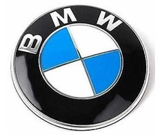 BMW E38 E39 E46 variklio dangčio emblema su ženkleliu originali 13712248141