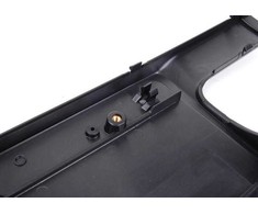 BMW E39 valstybinio numerio ženklo pagrindo centrinė smūgio juosta originali 51118174849