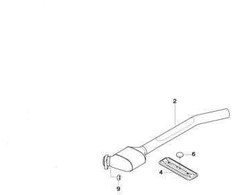 Bmw E46 3 serijos galinis stabdys originalus 18202249249