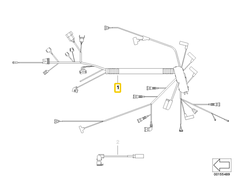 Bmw E46 3' Variklio Valdymo Laidynas Originalus 12517796805