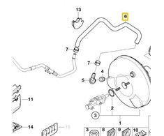 Bmw E46 3 Žarnos Alkūnė Originalus 34331165019