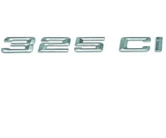 BMW E46 325ci kabrioletas "325ci" galinė bagažinės emblema, emblema su logotipu 01-06 5114702525254 Originali