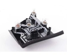 BMW E46 galinis dešinysis keleivio bagažinės galinis žibintas lemputės laikiklis originalus 63217165866
