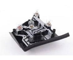 BMW E46 galinis dešinysis keleivio bagažinės galinis žibintas lemputės laikiklis originalus 63217165866
