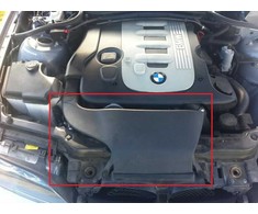 BMW E46 oro kanalo įsiurbimo gaubtas originalus 13712249880