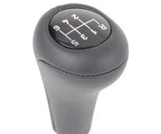 BMW Pavarų Perjungimo Rankenėlė Odinė 6 Greičių E46 E60 E63 X5 E53 Originalus 25117523817