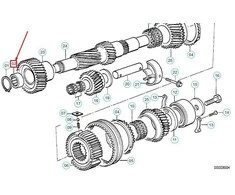 Bmw Ritininis Guolis E36 E46 E39 Originalus 23111224821