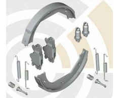 BMW E60 E61 E61 E63 E64 E64 E53 galinio rankinio stovėjimo stabdžio kaladėlių rinkinys 34212213314