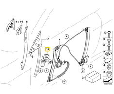 Bmw E60 E61 E63 Fensterheber Antrieb Originalus 67626972343