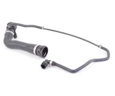BMW E60 E61 viršutinė radiatoriaus žarna su ventiliacijos žarna nuo variklio iki radiatoriaus 17127560968 Originali