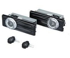 BMW E60 LED durų žibintų projektoriai Originalūs 63312468386