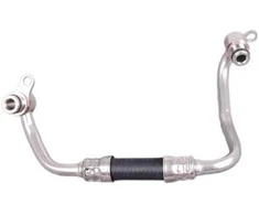 BMW E60N E61N E71 turbokompresoriaus aušinimo skysčio tiekimo vamzdelis Originalus 11537558901