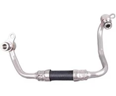 BMW E60N E61N E71 turbokompresoriaus aušinimo skysčio tiekimo vamzdelis Originalus 11537558901