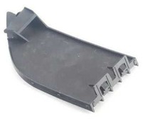 BMW E63 priekinio bamperio grotelių dangtelis kairysis originalus 51117184691